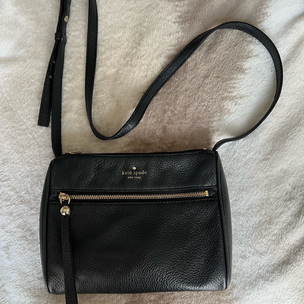 Kate Spade cobble black crossbody